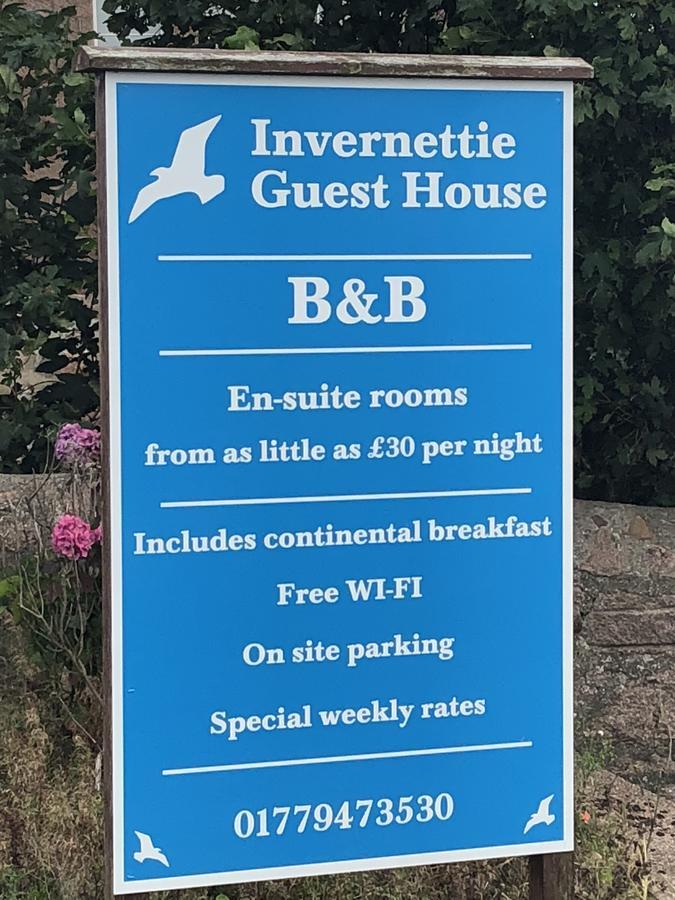 Invernettie Guesthouse Peterhead Zewnętrze zdjęcie
